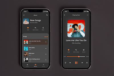 Music Player App app design apps design music app music player music player app new added app design new app designs new music app player app team elite ui ui design