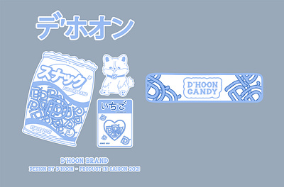 Local brand art anime branding design illustraion illustration typography vector