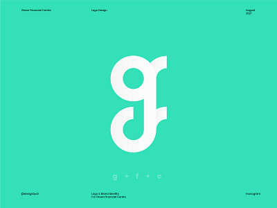 Green Financial Centre Logo a b c d e f g h i j k l m n branding f letter financial g letter gfc graphicdesign icon investing lettermark logo logo designer logomark logos minimal monogram negative space t h e q u i c k b r o w n f o x typography visual identity