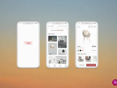 E-Commerce Shop dailyui design designdaily designthinking ecommerce ecommerceshop figma furnitureshop learndesign logo motivation ui uiux userexperience userinterface ux