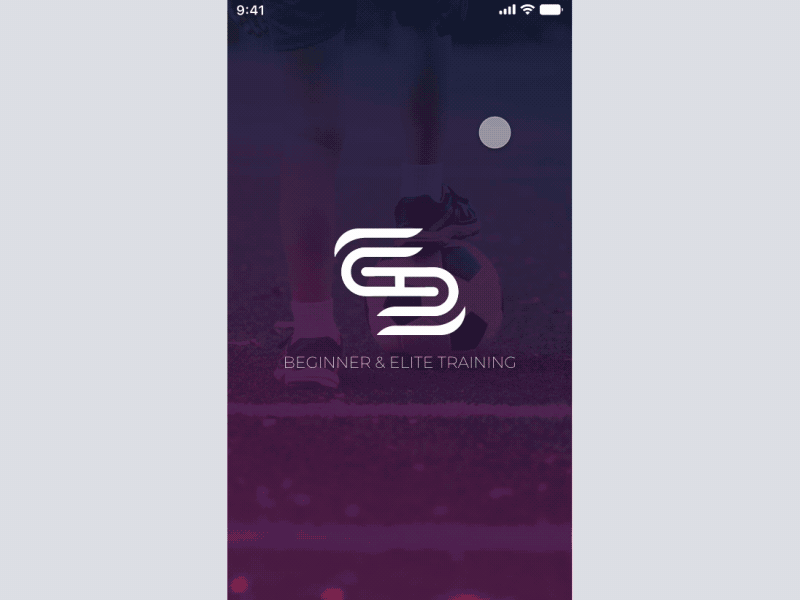 Mobile App application design home illustration landing page mobile app sport ui uidesign ux uxdesign xd xd design