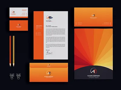 Stationery Design branding business card flyer design graphic design logo packaging design