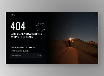 404 Weekly Warm-up | 2km. 2km. 2km. travel tourism 404 404 code 404 error 404 missing 404 page 404 page not found design error code error page missing page missing ui ux design