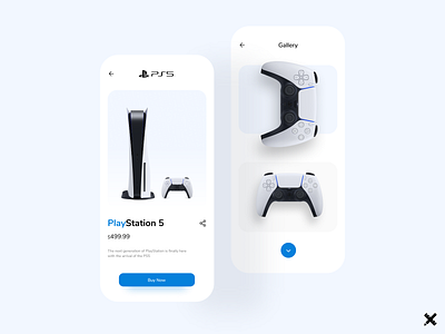 PlayStation 5 App Design app clean design dribbble dribbble best shot graphic design minimal mobile mobile app playstation 5 product sony typography ui uidesign uiux uiux design ux uxdesign uxui