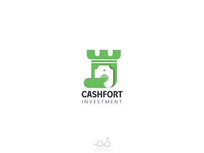 CASHFORT_lOGO DESIGN app logo art best logo brand branding cash logo castle logo creative design dribble fort logo graphic graphic designer illustration logo logo design minimal logo modern logo money logo sketch