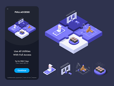 Scanner\Ar\Counter\Sizer App Sub Scene Design app ui branding design flat ui design illustration logo sample app ui scanner app scanner app design ui ui design vector