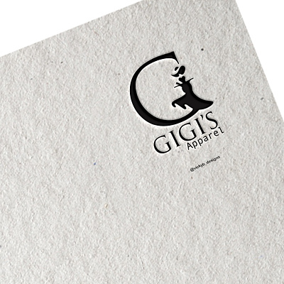 Gigi's Apparel Logo branding design graphic design logo typography