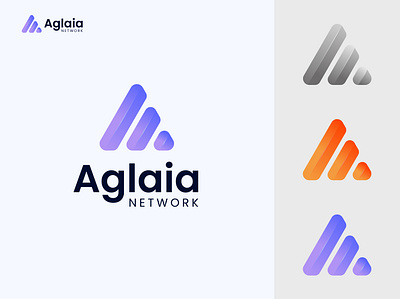 Aglaia Cryptocurrency Logo | Modern A Logo a letter logo aglaia aglaia network brand identity branding business logo creative logo cryptocurrency logo cryptocurrency logo images letter logo logo logo design logo designer logo idea logo maker modern logo