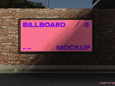 BILLBOARD MOCKUP billboard freebie freebies freemockup mockup