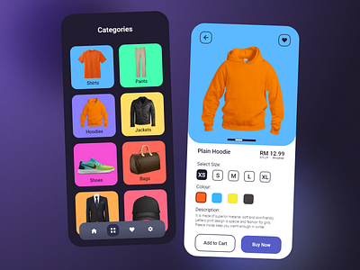 Clothing Store 👕 #SquirrelsChallenge app design clothing app clothing store e commerce e store ecommerce app interface minimalistic mobile mobile app navigation ui ui design uiux user interface ux