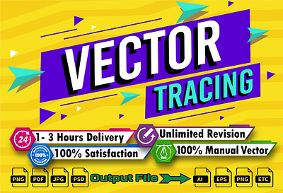 Vector Tracing | logo vector avatar vector design graphic design illustration image image to vector line art logo vector sketch vector vector art vector artist vector logo vector tracing vectorize