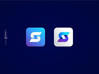 Letter S Icons ambigram app graphic design icon icons letter s logo modern simple