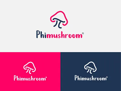 Phimushroom app beautiful branding color pallette design dual tone icon illustration jamur logo logo jamur logo modern logoworld mushroom mushroom logo namelogo phimushroom recomendation logo ui vector