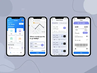 Public Transport App || Translix booking design public publictransport ticket transport ui