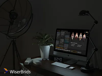 WiserBrids animation background branding design graphic design illustration logo motion graphics ui ux vector