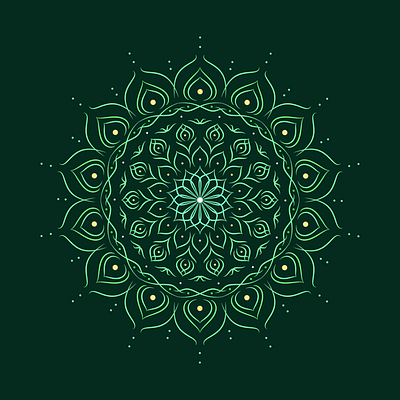 Mandala _ Growth animation animation 3d blender blender 3d blender3d design illustration logo mandala ui