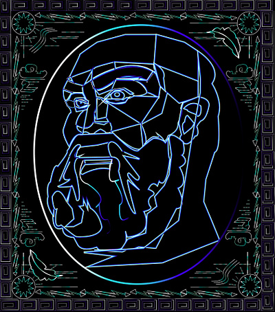 l1keZeus adobe illustrator example graphic design illustration neon vector