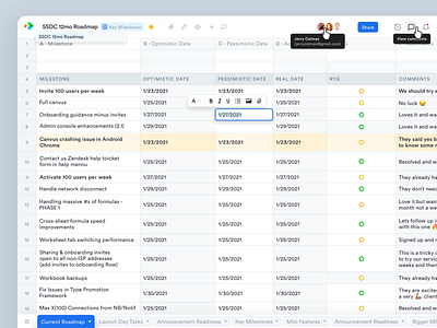 Spreadsheet.com - Concept Exploration branding caviar cells column design google notion numbers product spread sheet spreadsheet table tables ui ux