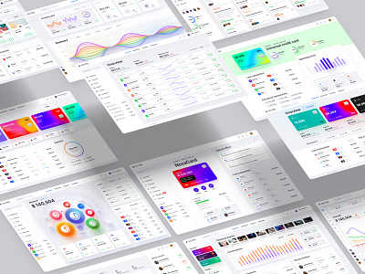 Eclipse - Figma dashboard UI kit for data design web apps banking budget chart components credit card cryto dashboard dataviz design design system desktop development finance infographic kanban project managment statistic task tracker template ui