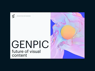 GENPIC Pitch Deck abstract