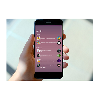 Activity Feed - Daily UI :: 047