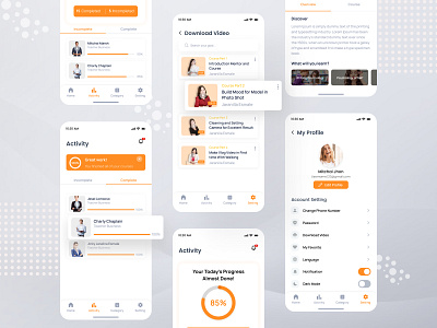 Online course app app app design education education app learning learning app learning course mobile app online course online course mobile app online edication app online learning online learning course students ui ui design ui ux design ux ux design