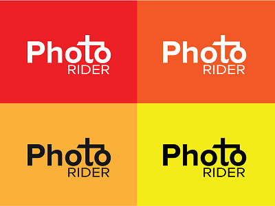 Photo Rider - Photography Logo branding design illustration logo logo design logo inspiration logofolio logotype modern logo photo rider photographer photography logo riding logo