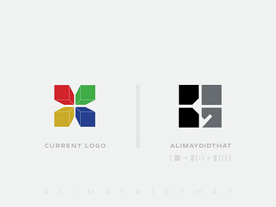 Code Blocks • Logo Redesign after and before alimaydidthat black and white branding branding and identity branding identity bw c code blocks color palette graphic design hex logo logo design logo inspiration logo presentation logo redesign programming app logo rebranding redesign