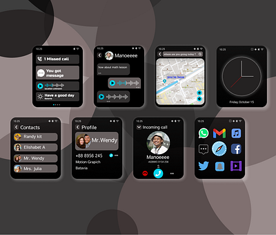 Apple Watch androidapps app appleapps appledesign applewatch clock clockdesign design graphic design illustration mobileapps smartwatch smartwatchdesign ui uiux