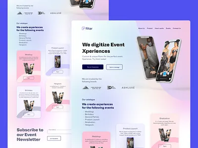 Filtar Africa Website Design design filtar graphic design ui uiux ux vector website websitedesign