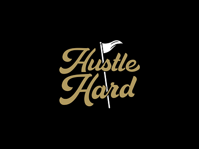 HUSTLE HARD BRAND brand design branding clothing design graphic design illustration logo