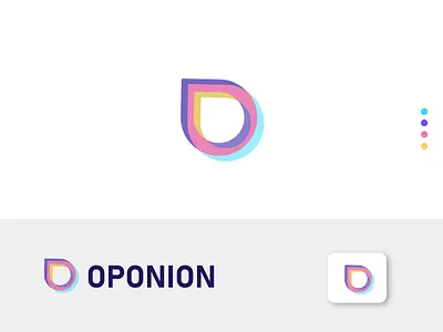 OPONION logo design app logo best logo design brand brand design brand identity brand logo brand logo design branding business logo f letter logos gradient logo icon design letter logo design letter mark logo logo designer logo portfolio modern logo software logo visual idents x logo desigm
