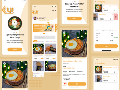 KUI Food Delivery Mobile App delivery app delivery design delivery mobile app food app food app design food delivery app food delivery design food delivery mobile app food mobile app hiring junior ui designer mobile app mobile design ui ui design ui designer uiux uiuxdesign user interface user interface design