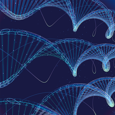Continuity design dna houdini particles