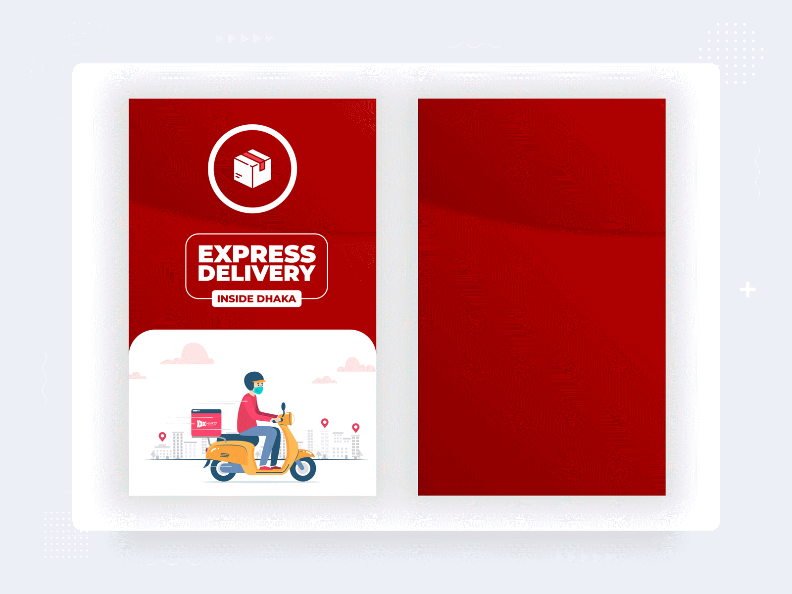 E-Commerce Delivery Animation 2d animation after effect animation branding cool animation delivery delivery animation delivery man ecommerce delivery express delivery flat animation food delivery graphic design motion graphics