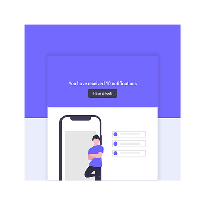 Notifications - Daily UI :: 049