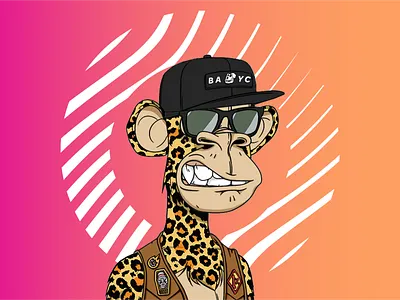 NFT ART COLLABORATION WITH ONE2ALL 3d abstract adobe animation ape art boredappe brand design brand identity branding design design studio graphic design illustration market minimal nft nft market