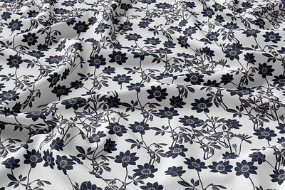 Floral vector pattern for Patternbank flowers seamless pattern vector