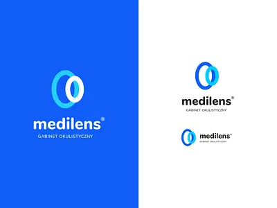 Medilens Logo Redesign branding eye icon identity lens logo logotype medical medicine rebranding redesign sign