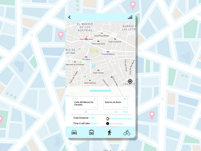 Daily UI :: 020 Location Tracker 020 daily ui design figma location tracker