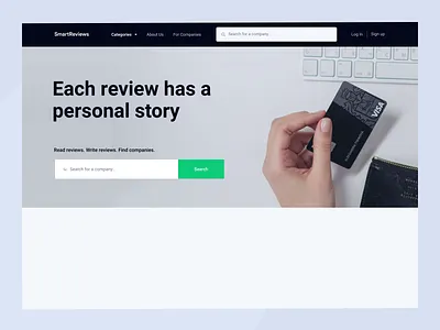 Smart.Reviews - Homepage animation bazen agency brand identity branding branding design design design agency graphic design homepage motion graphics ui uidesigner uiux uiuxdesign userinterface web design webapp