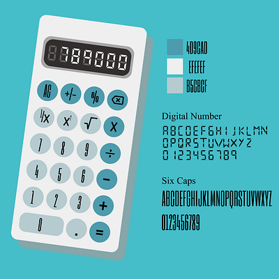 Calculator analogcalculator animation branding calculator design designcalculator graphic design mobileapp mobiledesign number numbericdesign ui uiux