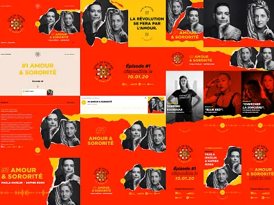 Gang Of Witches - Le Podcast | Branding branding feminism icon identity logo logotype podcast uiux webdesign