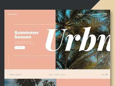 Clothing Store - Website agency app blog branding clean clothing clothing store design donation events full illustration portfolio purpose rescue ui ui design ux ux design website