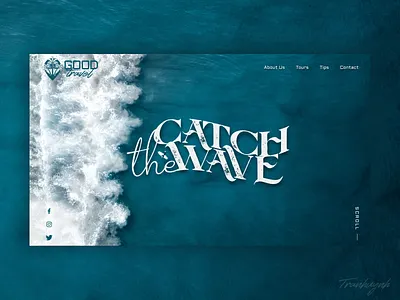 Surfing Trips website design graphic design homepage inspiration landing page landing page design product page travel tríp ui ui design ui web uiinspiration uiux ux web website website design website travel website trip