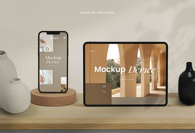 Tablet Mockup Realistic Device Scandinavian Style clean device display laptop mac macbook mockup phone phone mockup presentation realistic simple smartphone tablet theme ui ux web webpage website