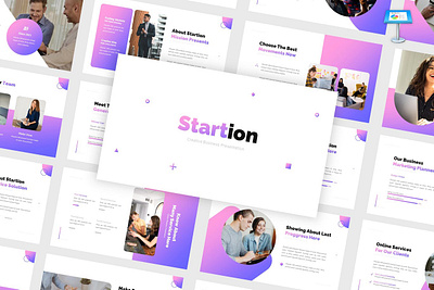 Stration - Creative Business Presentation Template clean colorful company corporate google slides keynote modern multipurpose multipurpose template photography pitch deck portfolio powerpoint presentation studio template unique web design web development website