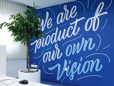 Algo Capital | Environmental graphics branding bulgaria calligraphy design environmental graphics fourplus graphic design handlettering inspirational lettering motivation mural office space photography quotes sofia tsvetislava koleva typography