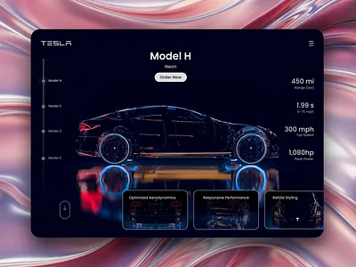 Tesla Landing Page Concept app design app redesign app ui design behance branding design illustration logo tesla tesla car tesla car design tesla website ui ux web landing page web ui