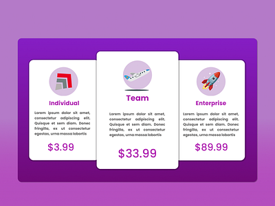A Pricing Interface daily ui dailyui design graphic design illustration pricing pricing interface ui ux